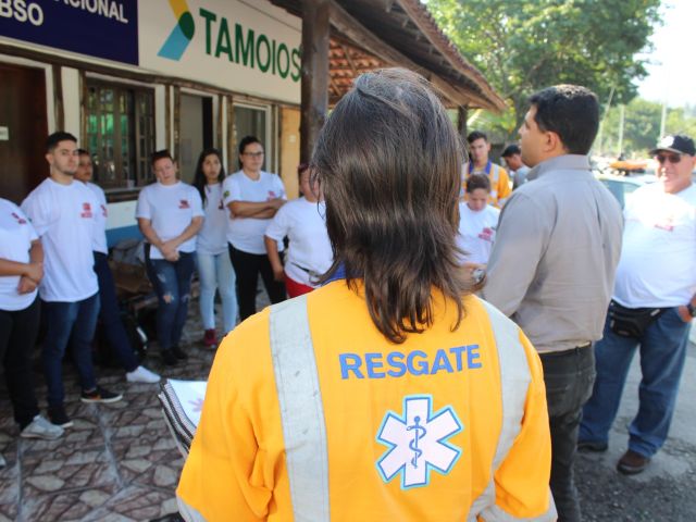 Concessionária Tamoios promove workshop para alunos do curso de Bombeiro Civil de Caraguatatuba
