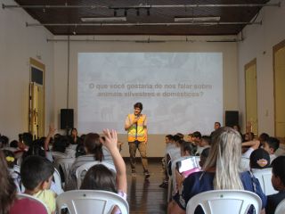 Tamoios realiza mais uma etapa do Projeto Tamoios & Univap de Educação Ambiental em escolas de Paraibuna 