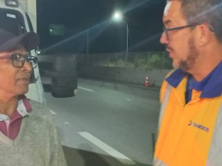 Operação ‘Acorda Caminhoneiro’ conscientiza motoristas sobre segurança viária e saúde na Rodovia dos Tamoios 