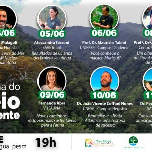 Parque Estadual da Serra do Mar promove Semana do Meio Ambiente